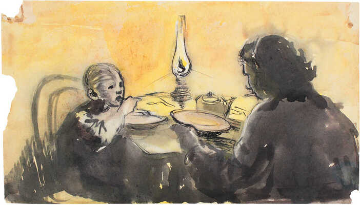 Козулина Татьяна Сергеевна. Обед в военное время